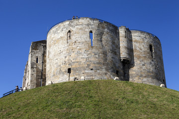 Fototapeta na wymiar Clifford's Tower in York
