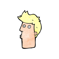 cartoon surprised man