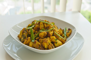 Hot and spicy potatoes