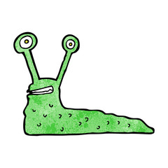 Naklejka premium cartoon slug