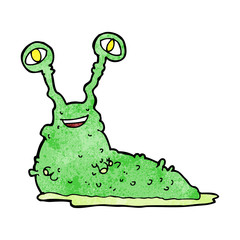 cartoon slug