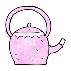 cartoon tea pot