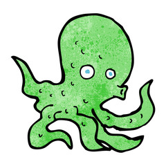 cartoon octopus
