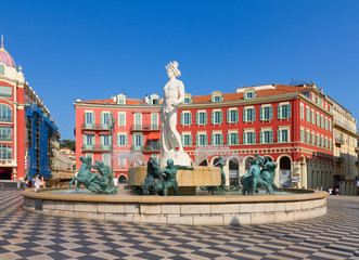 oude stad van Nice, Frankrijk