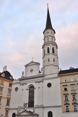 Fototapeta na wymiar Vienna, Church of St. Michael