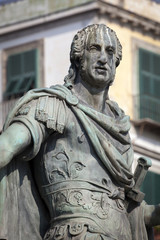 Naklejka premium Statue of Ferdinand IV of Naples