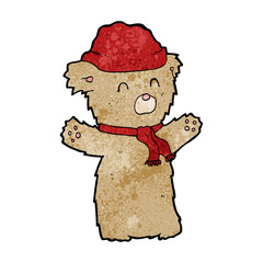 cartoon teddy bear