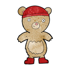 cartoon teddy bear