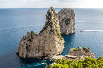 Fototapeta premium Capri island in Italy