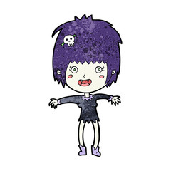 cartoon vampire girl