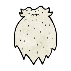 cartoon fake beard
