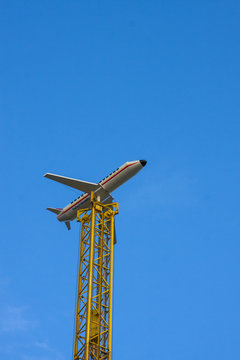 Flugzeugsymbol im Vergn&uuml;gungspark