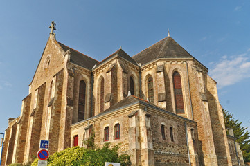 Fototapeta premium La chiesa di Penestin - Bretagna, Francia