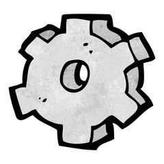 cartoon cog symbol