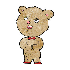 cartoon cute teddy bear