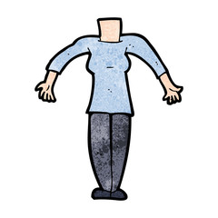 cartoon female body (add photos or mix and match cartoons)