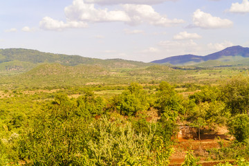 Landscape in Tanzania