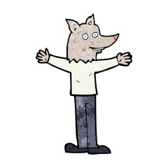 cartoon werewolf