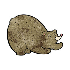 cartoon stretching bear