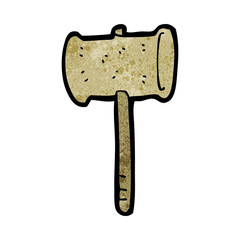 cartoon gavel