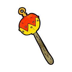 cartoon old rattle