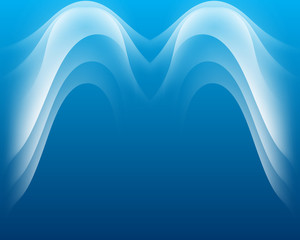angels wings blue waves sky pastel abstract  curve background 