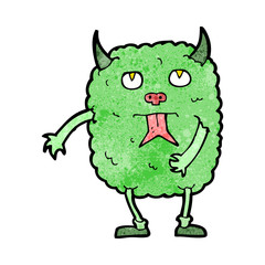 funny cartoon monster