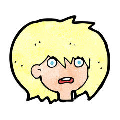 cartoon shocked expression