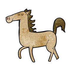 cartoon horse