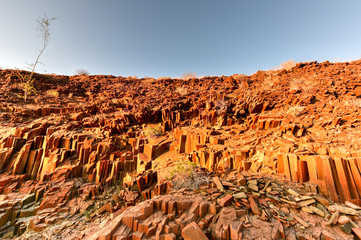 Organ Pipes - Twyfelfontein, Damaraland, Namibia