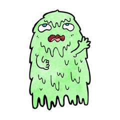 gross cartoon ghost