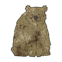 cartoon funny bear