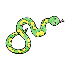 cartoon snake