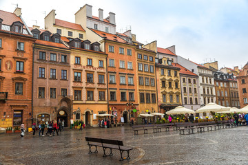 Old town sqare in Warsaw