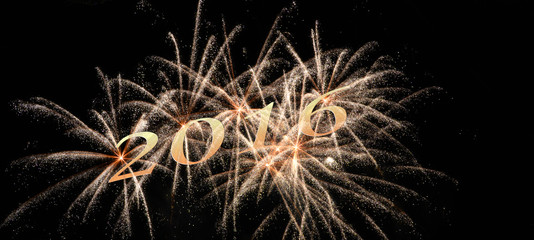 Felice Anno Nuovo - Fuochi d'artificio - 2016