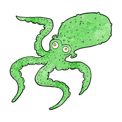 cartoon octopus