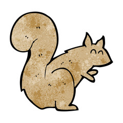 cartoon squirrel