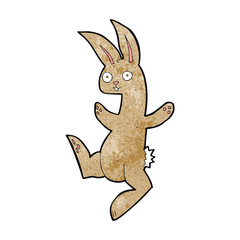 funny cartoon rabbit