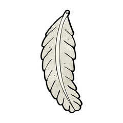 cartoon feather
