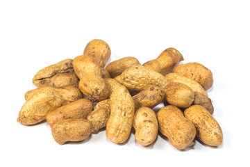peanut isolated on white background
