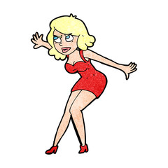 cartoon female spy