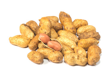 peanut isolated on white background
