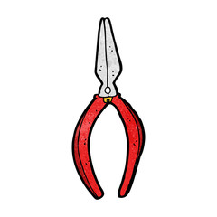 cartoon pliers