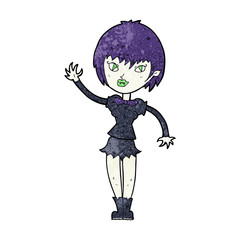 cartoon vampire girl