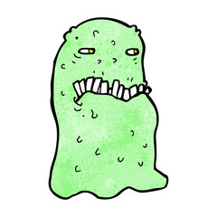 cartoon gross ghost
