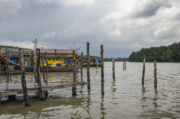 Kuala Sepetang Fishing Village, Taiping, Malaysia - Kuala Sepetang peviously known as Port Weld