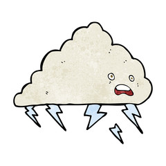 cartoon thundercloud
