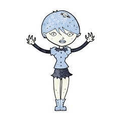 cartoon vampire girl