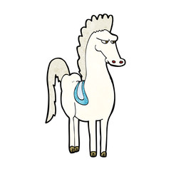 cartoon horse