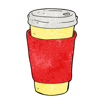 cartoon coffee cup